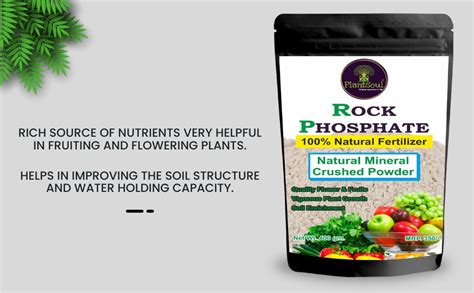 Plantsoul Organic Rock Phosphate Essential Fertilizer All Purpose