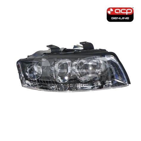 Halogen Electric Adjust Head Lamp Drivers Side OES Suits Audi A4 B6