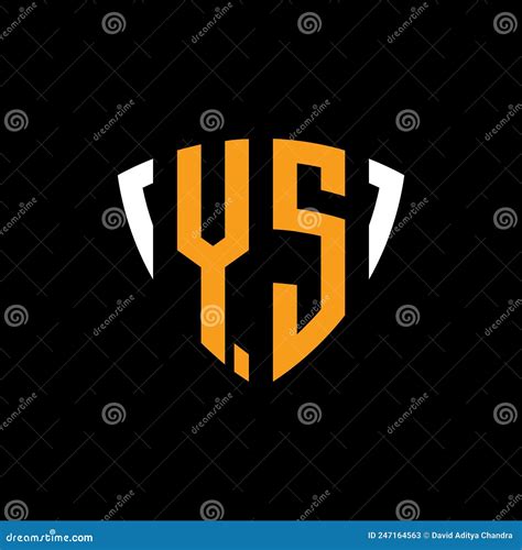 YS Logo Monogram Design Template Stock Vector Illustration Of Graphic