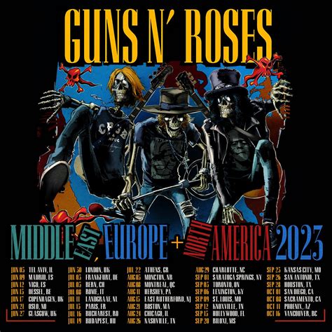 Guns N' Roses Announce 2023 World Tour