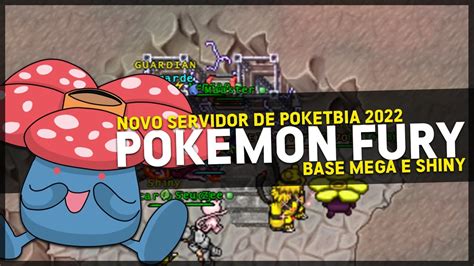 Novo Servidor de Poketibia 2022 PokéFury 24 Horas Online Base Mega