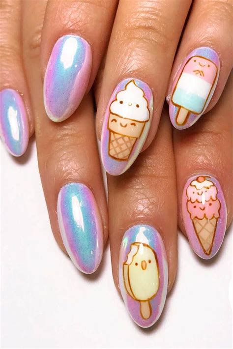 Summer Nails Designs For Your Perfect Look Cream Nail Designs