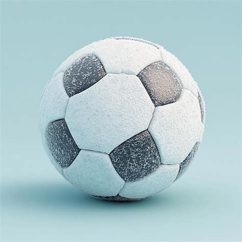 Premium Photo D Photo Of A Soccer Ball With A White And Black Soccer