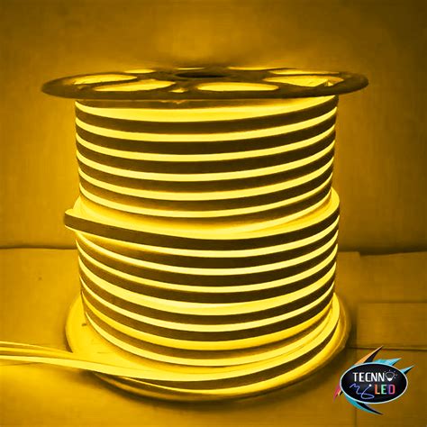 Mangueira Led Neon Flex V M Amarelo