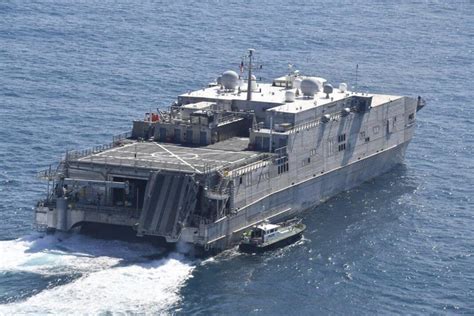 Us Navy Sent Spearhead Class Expeditionary Fast Transport Into The