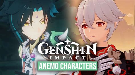 All Genshin Impact Anemo characters: Kazuha, Venti, Xiao, more - Dexerto