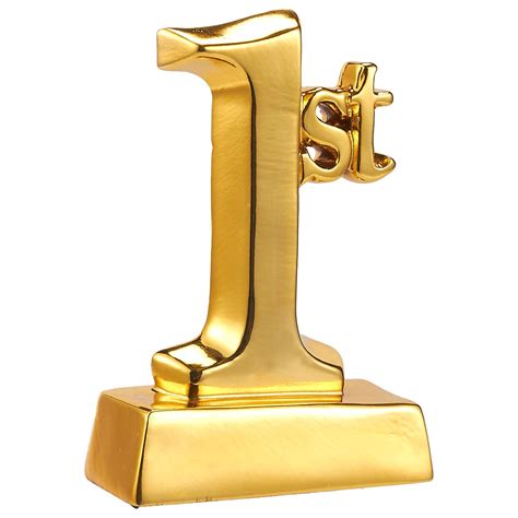 Buy Juvale 1st Place Trophy Gold Award Trophy For Sports Tournaments