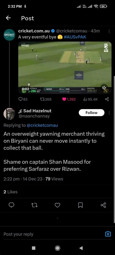 Sarfaraz Ahmed Gets Brutally Trolled For Missing Stumping Of David Warner