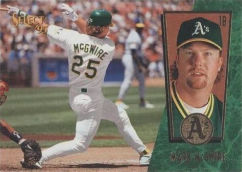 1995 Select 14 Mark McGwire For Sale Online EBay