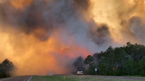 Video Shows Fast-Moving Florida Panhandle Fire Sweep Across Road - The ...