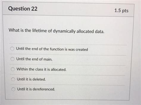 Solved Question Pts Structs Cannot Have Constructors Or Chegg