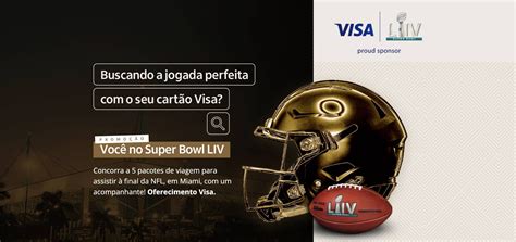 Ita Personnalit E Visa Sorteiam Pacotes Para O Super Bowl