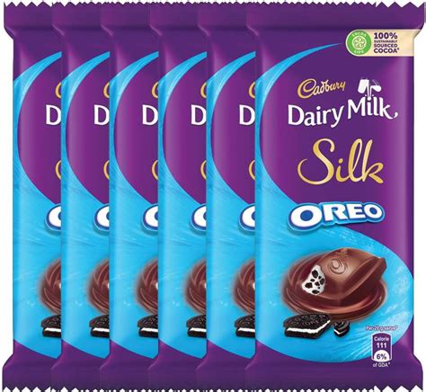 Cadbury Dairy Milk Silk Oreo Chocolate Bar 60g Pack Of 6 Bars Price In India Buy Cadbury