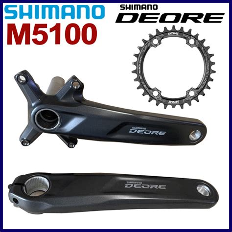 Shimano Deore M Crankset X Speed Mountain Bike Bicycle Crankset