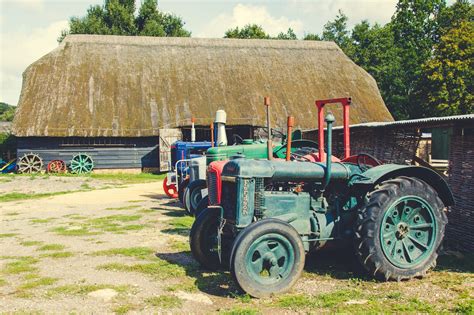 Vintage Tractors Free Stock Photo - Public Domain Pictures