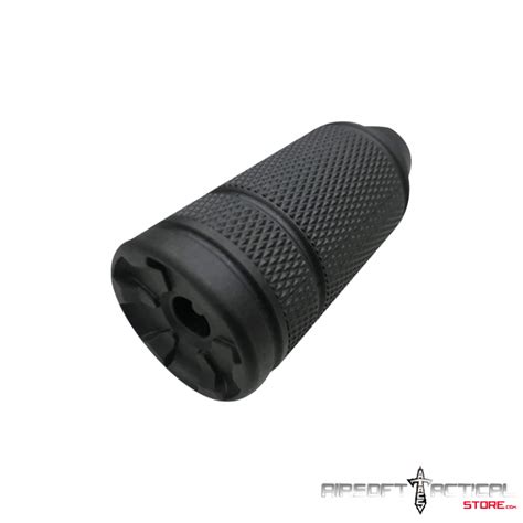 Pro Flash Hider W Black Tip For M4 M16 Series Airsoft Rifles 14mm Ccw By Valken Airsoft