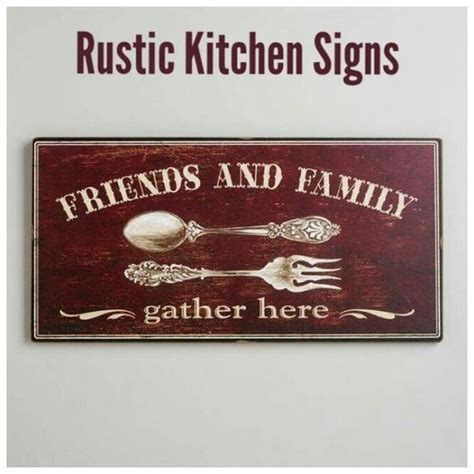 Perfect Rustic Signs for Your Kitchen! #rustic#kitchen#sign#wood#family ...