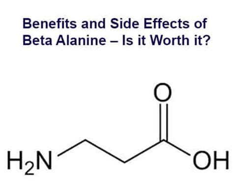 Benefits and Side Effects of Beta Alanine - Is it Worth it?