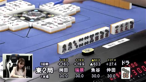 日本プロ麻雀連盟 On Twitter 3回戦スタートしました。 東1局 全員ノーテンで流局 東2局1本場 仲田 イーペーコー・ドラ2