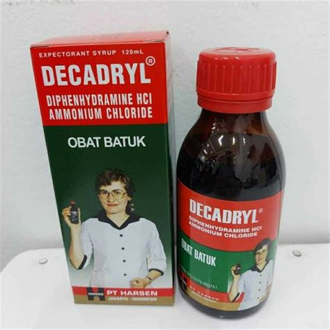 Jual DECADRYL SYRUP 120 ML Shopee Indonesia