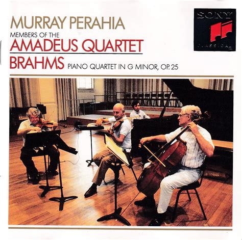 Klavierquartett Piano Quartet Op Murray Perahia Amadeus