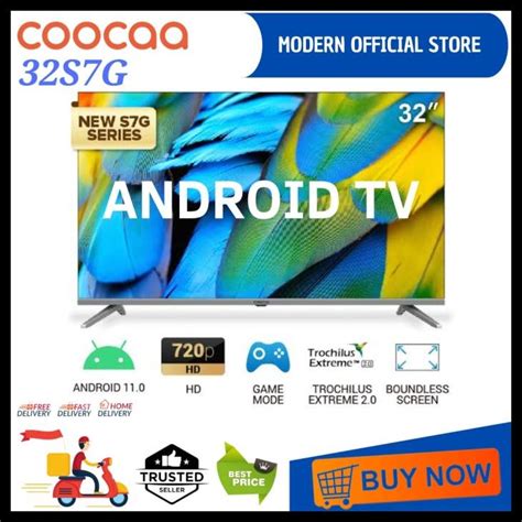 Jual Coocaa Led Tv 32S7G 32 Inch Smart Tv Android 11 Digital Hdr10 New