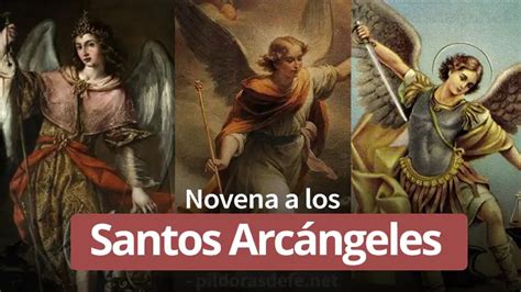 Novena a los Santos Arcángeles Miguel Gabriel y Rafael