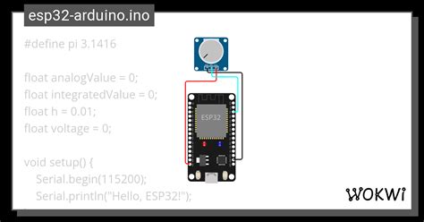 Examen 3er Parcial Wokwi ESP32 STM32 Arduino Simulator