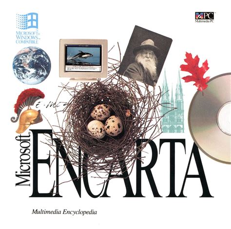 Microsoft Encarta Multimedia Encyclopedia English Cd