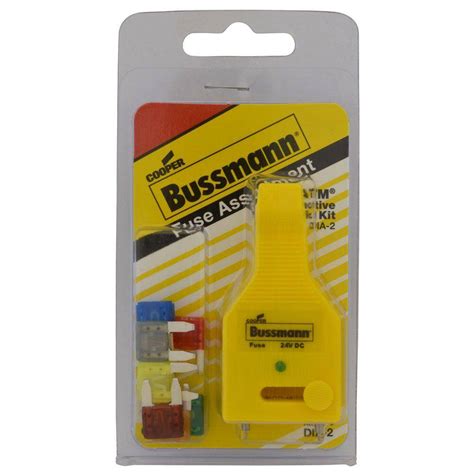 Cooper Bussmann Atm Blade Fuse Kit With Puller And Tester Dia