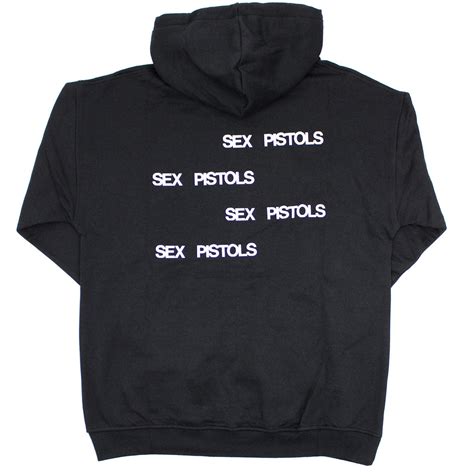 Sex Pistols Pretty Vacant Back Print Hooded Sweatshirt 430875 Rockabilia Merch Store