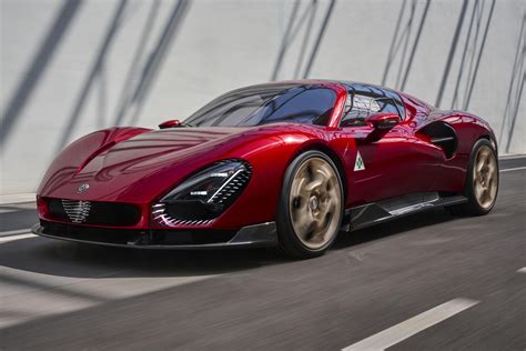 alfa romeo  stradale supercar unveiled    ev options carexpert