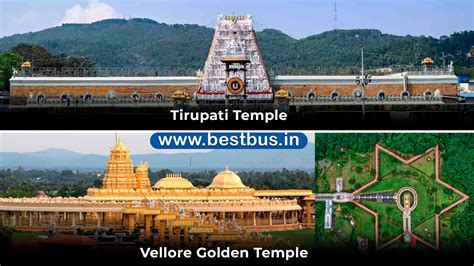 vellore golden temples darshan  package  tirupati  tirumala