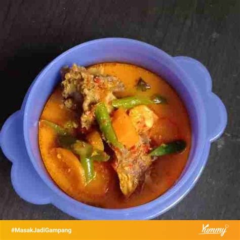 Resep Gulai Sayur Sederhana Rumahan Di Yummy App