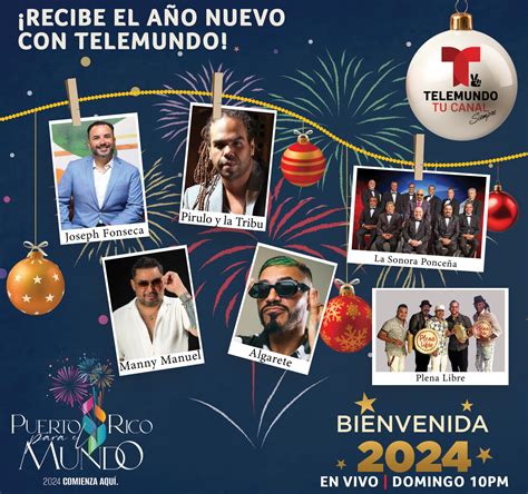 Telemundo anuncia programación especial de fin de año y bienvenida al