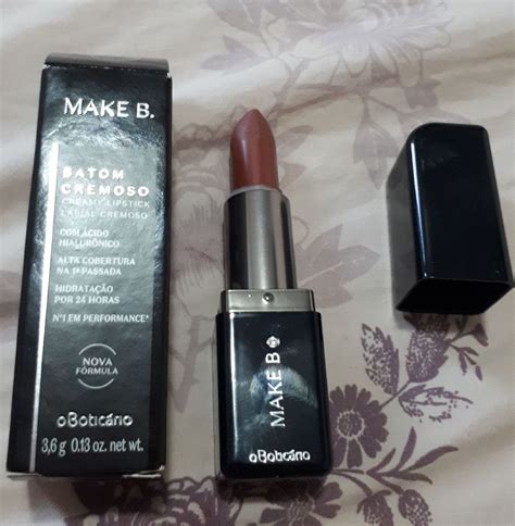 Batom Cor Deep Nude Original Make B O Boticário Maquiagem Feminina O Boticário Usado