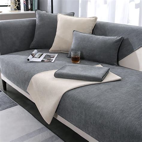 Amazon de VFDC Sofabezug Sofaschoner rutschfest Sofa Überzug L Form