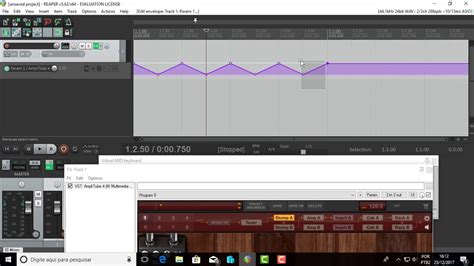 Automação Do Pedal Wah Amplitube Dentro Do Reaper Youtube