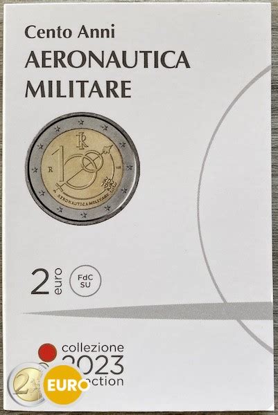 Euros Italie Arm E De L Air Italienne Bu Fdc Coincard