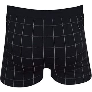 Cueca Boxer Masculina Adulta Microfibra Sem Costura Xadrez Shopee Brasil