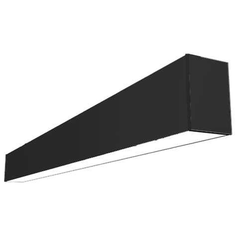 Mm Black Dimmable W Linear Pendant Led Light Chain F Series