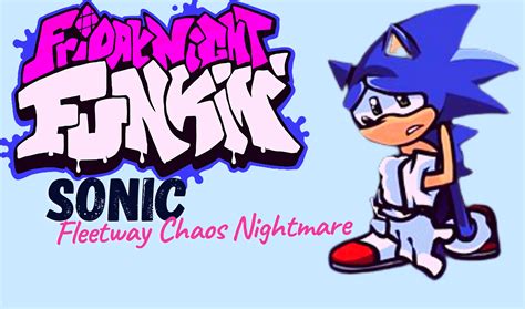 FNF Vs Sonic Vs Fleetway Chaos Nightmare Mod Play Online Free FNF GO