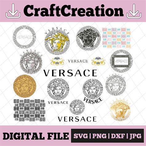 Versace svg, Versace logo svg, Pattern svg, Versace logo des | Inspire ...