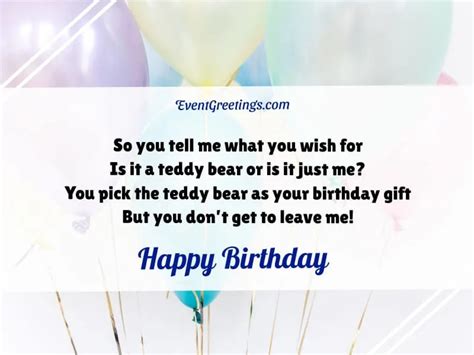 21 Romantic Birthday Poems for Her – Events Greetings