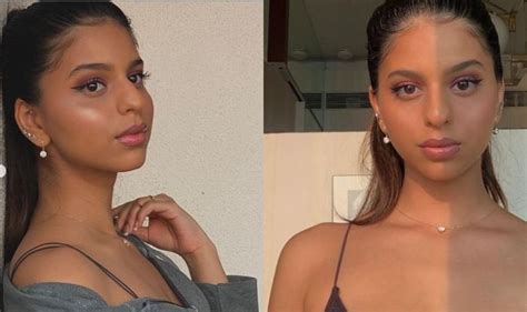 Suhana Khans Hot And Sultry Look In Sexy Black Top And Jacket Is