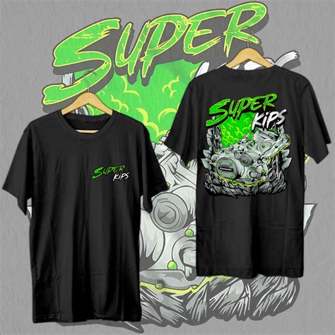 Jual Kaos Racing Super KIPS Ninja Kawasaki Integrated Power Valve