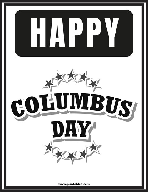 17+ Columbus Day Sign | Printable Open, Closed Signs