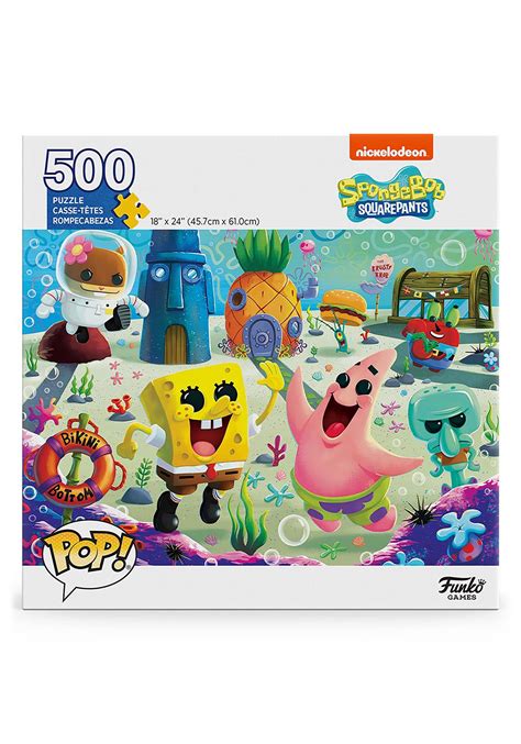 SpongeBob SquarePants 500 Piece POP! Puzzle - $14.99