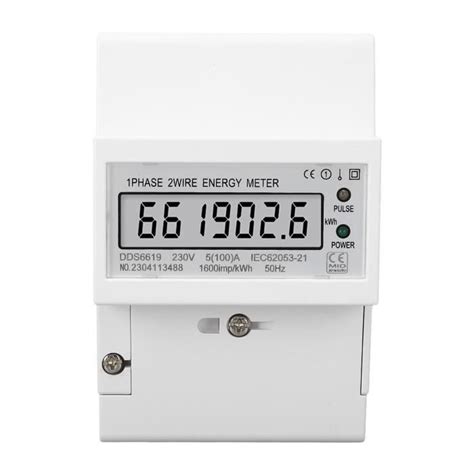 Tbest Compteur D Nergie Monophas Ac V A A Compteur D