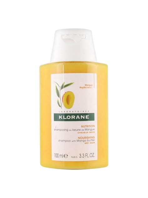 Klorane Shampoing Traitant Nutritif Au Beurre De Mangue 100 Ml